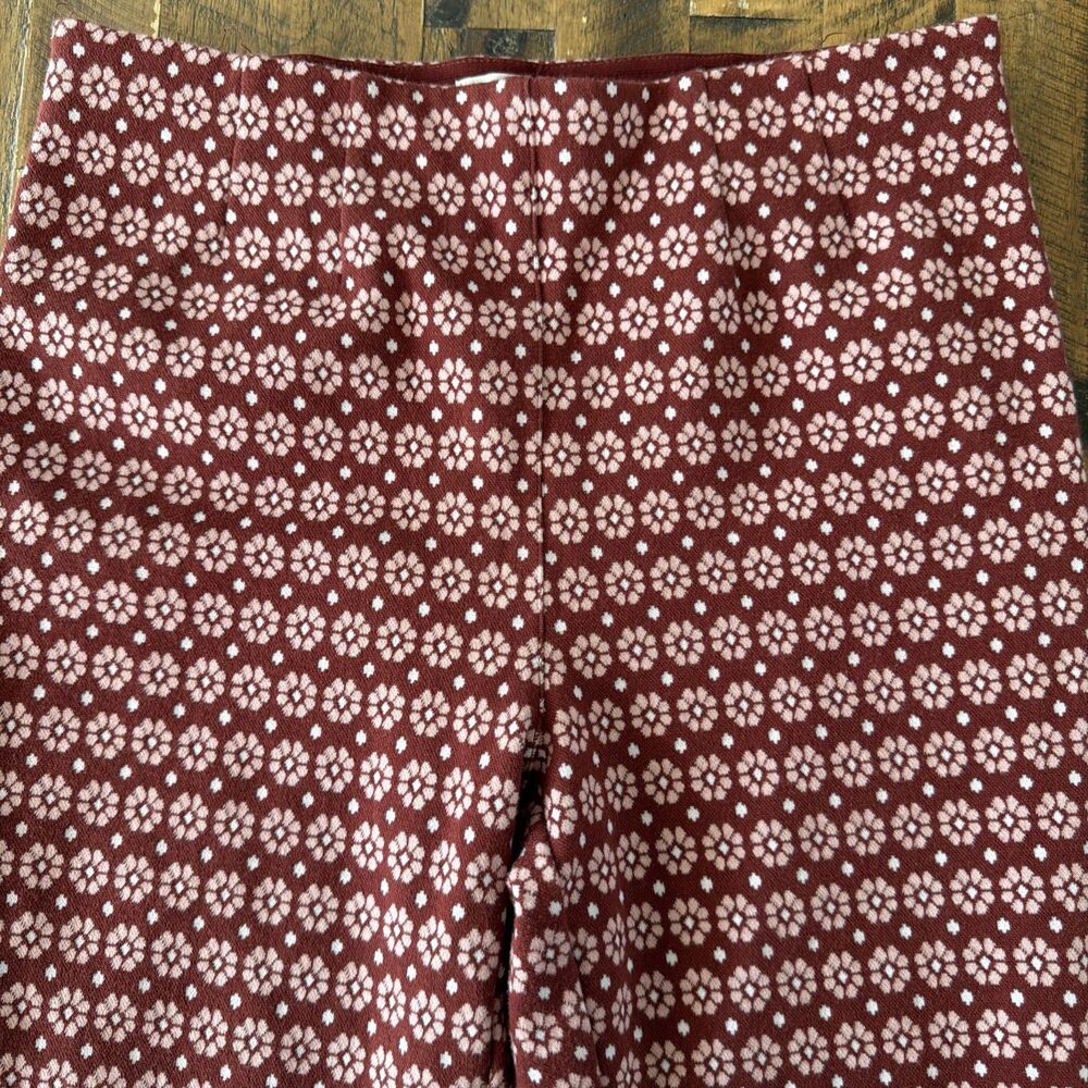 maeve anthropologie kick-flare cropped floral pants XS 70s Retro Hippie - Picture 2 of 6